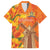 Personalized Netherlands Orange Tulip and Wildmill Hawaiian Shirt