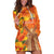 Personalized Netherlands Orange Tulip and Wildmill Hoodie Dress