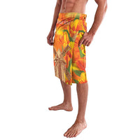 Personalized Netherlands Orange Tulip and Wildmill Lavalava