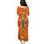Personalized Netherlands Orange Tulip and Wildmill Puletasi