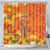 Personalized Netherlands Orange Tulip and Wildmill Shower Curtain