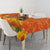 Personalized Netherlands Orange Tulip and Wildmill Tablecloth