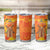 Personalized Netherlands Orange Tulip and Wildmill Tumbler Cup