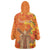 Personalized Netherlands Orange Tulip and Wildmill Wearable Blanket Hoodie