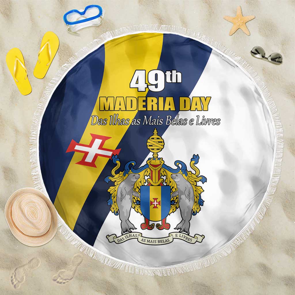 Portugal Maderia Day 1st July Beach Blanket Das Ilhas as Mais Belas e Livres