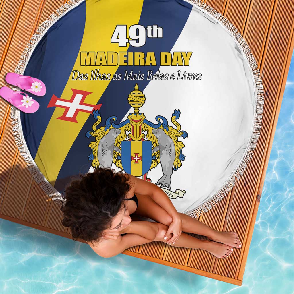 Portugal Madeira Day 1st July Beach Blanket Das Ilhas as Mais Belas e Livres LT17