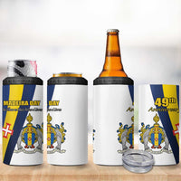 Portugal Madeira Day 1st July 4 in 1 Can Cooler Tumbler Das Ilhas as Mais Belas e Livres LT17