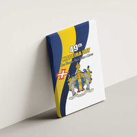 Portugal Madeira Day 1st July Canvas Wall Art Das Ilhas as Mais Belas e Livres LT17