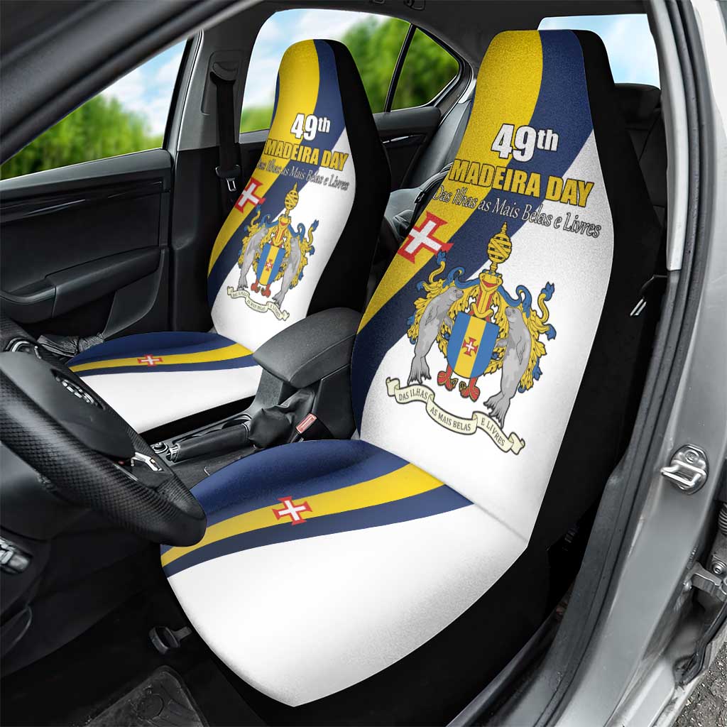 Portugal Madeira Day 1st July Car Seat Cover Das Ilhas as Mais Belas e Livres LT17