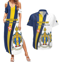 Portugal Madeira Day 1st July Couples Matching Summer Maxi Dress and Hawaiian Shirt Das Ilhas as Mais Belas e Livres LT17