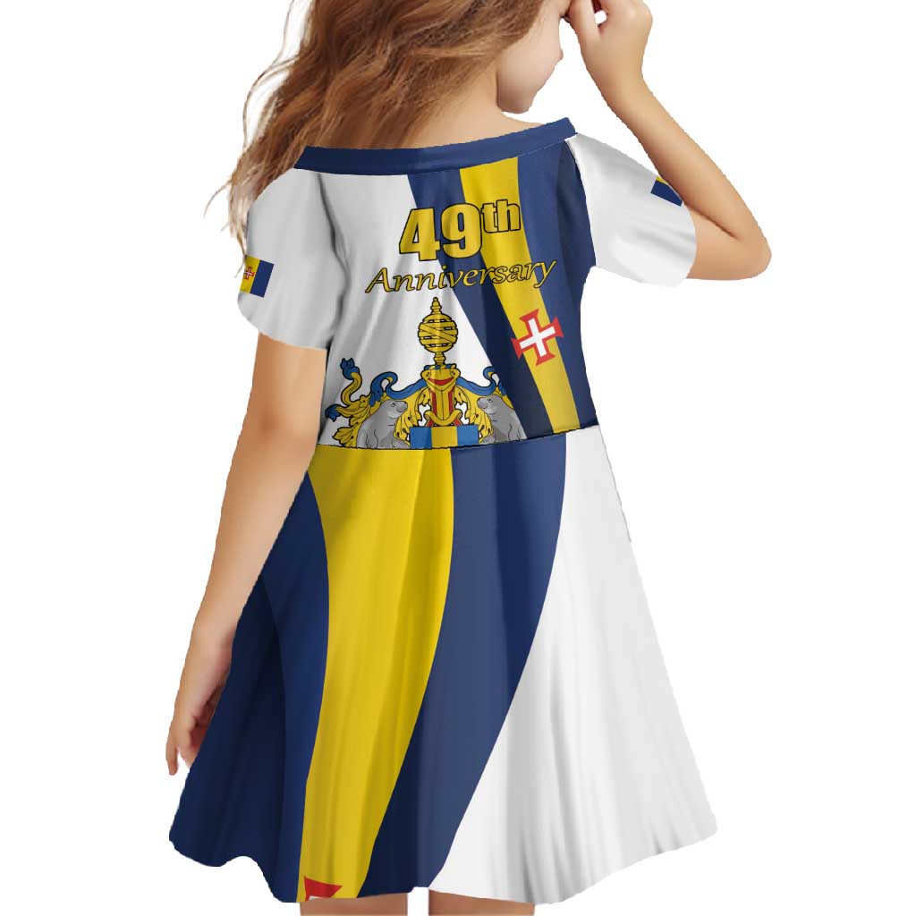 Portugal Madeira Day 1st July Family Matching Off Shoulder Maxi Dress and Hawaiian Shirt Das Ilhas as Mais Belas e Livres LT17