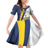 Portugal Madeira Day 1st July Family Matching Off Shoulder Short Dress and Hawaiian Shirt Das Ilhas as Mais Belas e Livres LT17