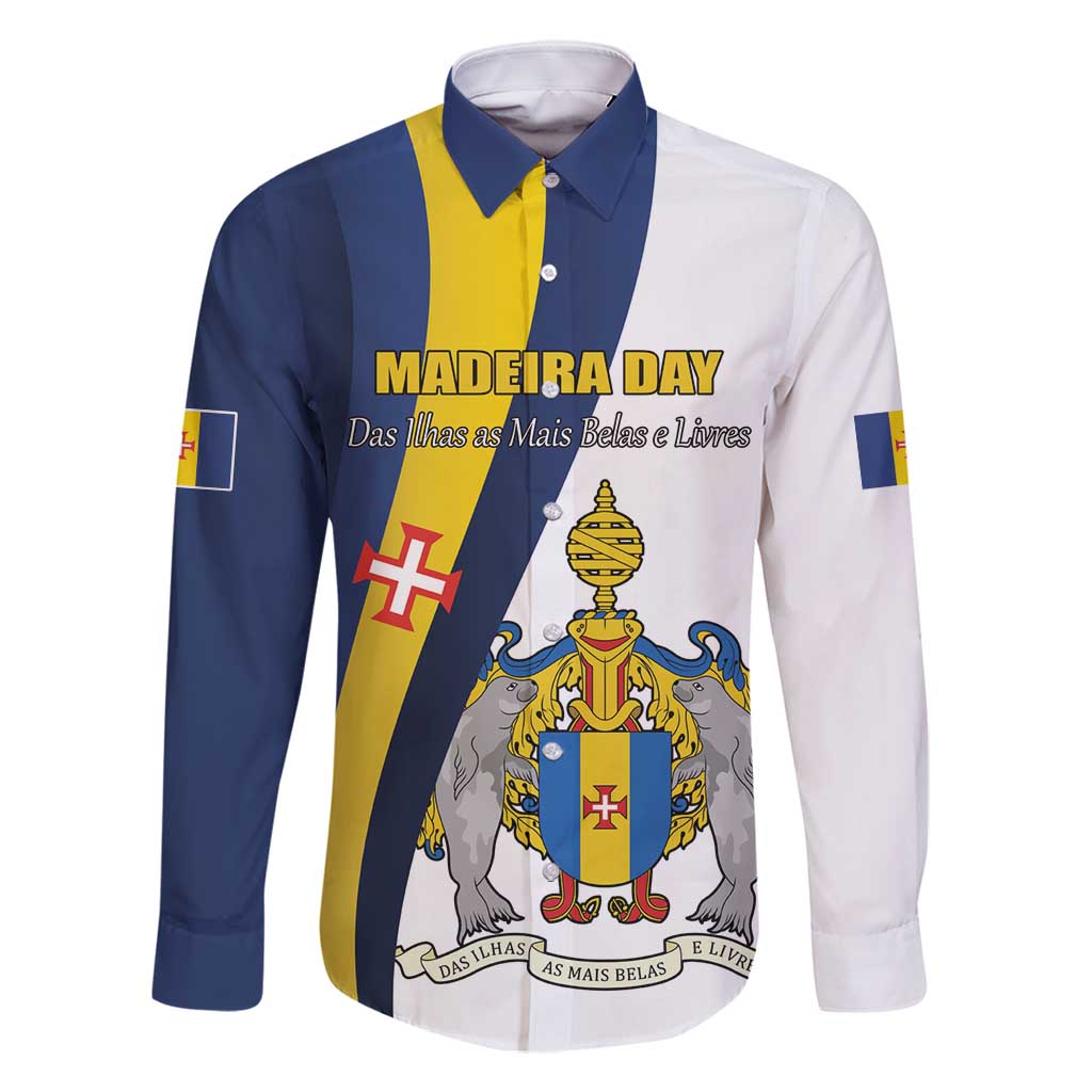 Portugal Madeira Day 1st July Family Matching Tank Maxi Dress and Hawaiian Shirt Das Ilhas as Mais Belas e Livres LT17