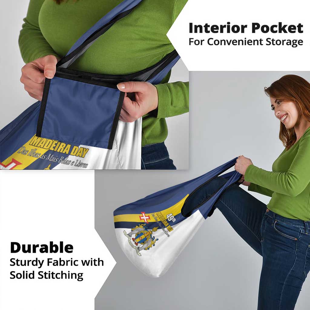 Portugal Madeira Day 1st July Grocery Bag Das Ilhas as Mais Belas e Livres LT17