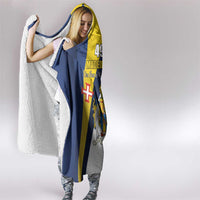 Portugal Madeira Day 1st July Hooded Blanket Das Ilhas as Mais Belas e Livres LT17