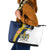 Portugal Maderia Day 1st July Leather Tote Bag Das Ilhas as Mais Belas e Livres