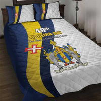 Portugal Madeira Day 1st July Quilt Bed Set Das Ilhas as Mais Belas e Livres LT17