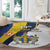 Portugal Maderia Day 1st July Round Carpet Das Ilhas as Mais Belas e Livres