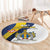 Portugal Maderia Day 1st July Round Carpet Das Ilhas as Mais Belas e Livres