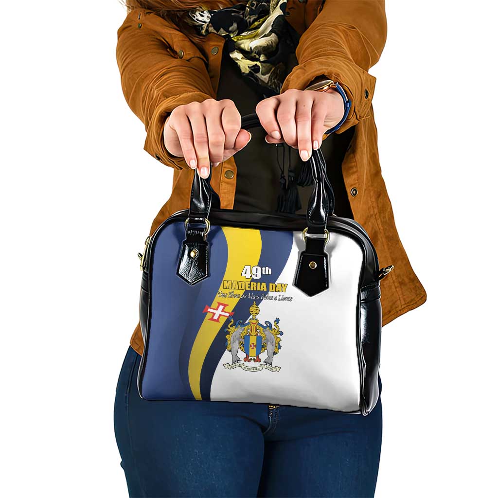 Portugal Maderia Day 1st July Shoulder Handbag Das Ilhas as Mais Belas e Livres