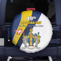 Portugal Madeira Day 1st July Spare Tire Cover Das Ilhas as Mais Belas e Livres LT17