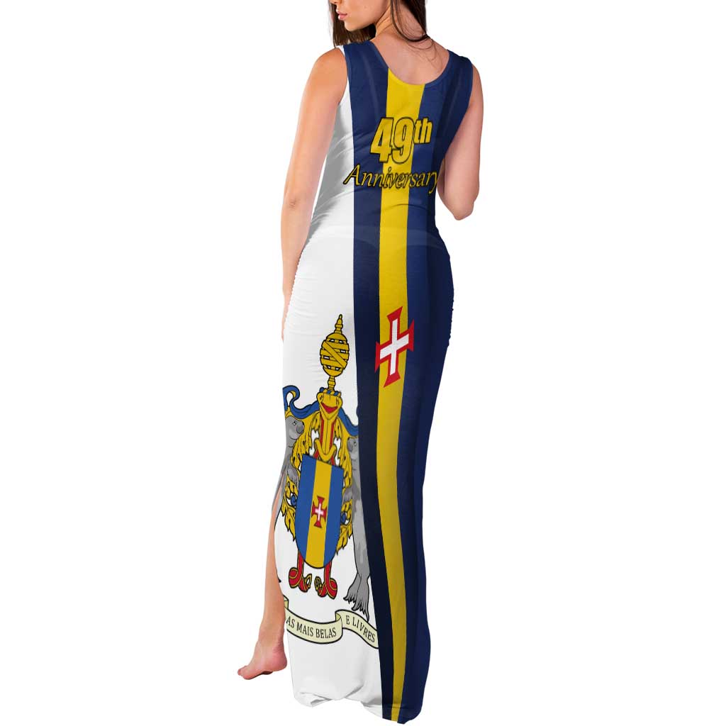 Portugal Madeira Day 1st July Tank Maxi Dress Das Ilhas as Mais Belas e Livres LT17