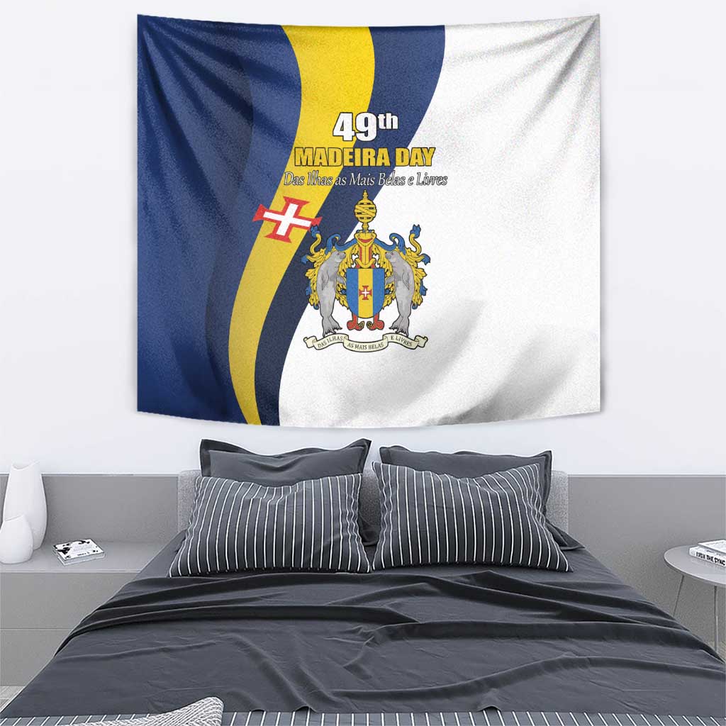 Portugal Madeira Day 1st July Tapestry Das Ilhas as Mais Belas e Livres LT17