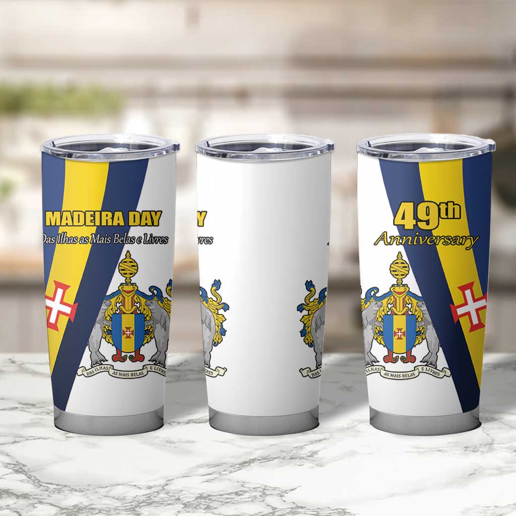 Portugal Madeira Day 1st July Tumbler Cup Das Ilhas as Mais Belas e Livres LT17