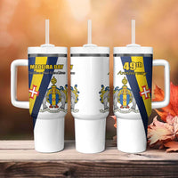 Portugal Madeira Day 1st July Tumbler With Handle Das Ilhas as Mais Belas e Livres LT17