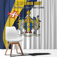 Portugal Madeira Day 1st July Window Curtain Das Ilhas as Mais Belas e Livres LT17