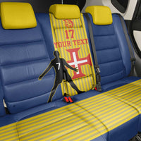 Custom Portugal Maderia Football Back Car Seat Cover Sporty Style