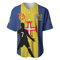 Custom Portugal Maderia Football Baseball Jersey Sporty Style