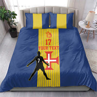 Custom Portugal Maderia Football Bedding Set Sporty Style