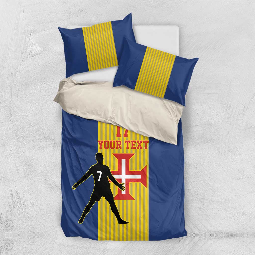 Custom Portugal Maderia Football Bedding Set Sporty Style
