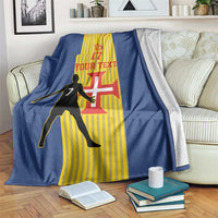 Custom Portugal Maderia Football Blanket Sporty Style