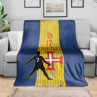 Custom Portugal Maderia Football Blanket Sporty Style
