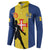 Custom Portugal Maderia Football Button Sweatshirt Sporty Style