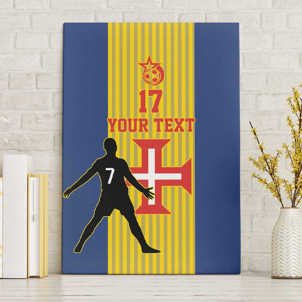 Custom Portugal Maderia Football Canvas Wall Art Sporty Style