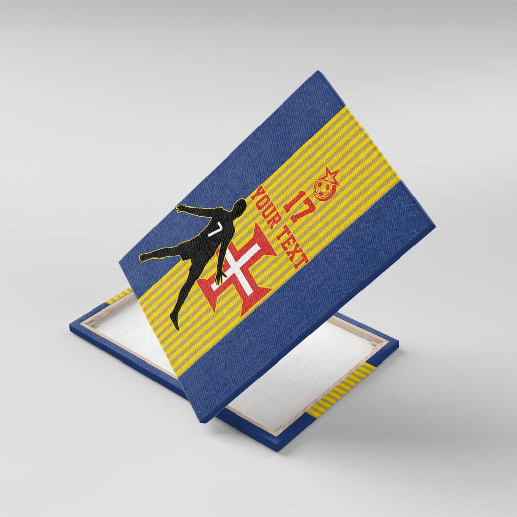 Custom Portugal Maderia Football Canvas Wall Art Sporty Style