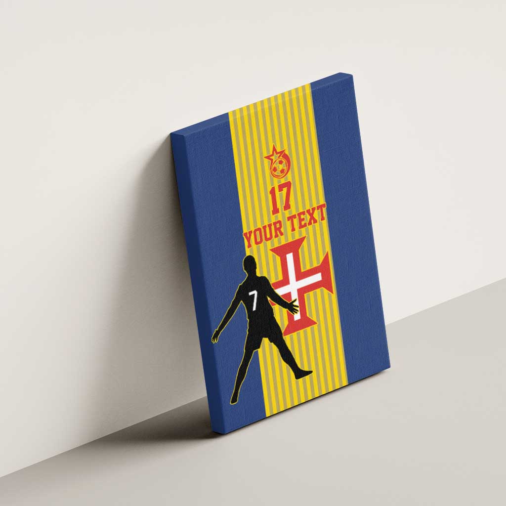 Custom Portugal Maderia Football Canvas Wall Art Sporty Style