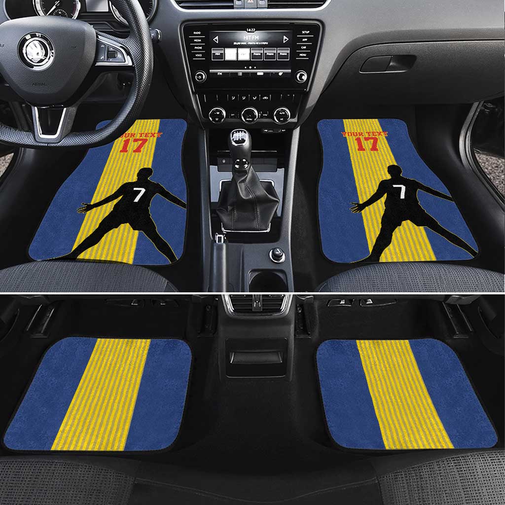 Custom Portugal Maderia Football Car Mats Sporty Style