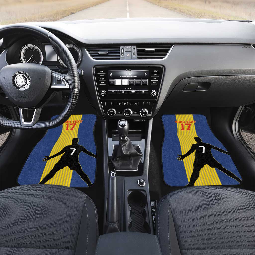 Custom Portugal Maderia Football Car Mats Sporty Style