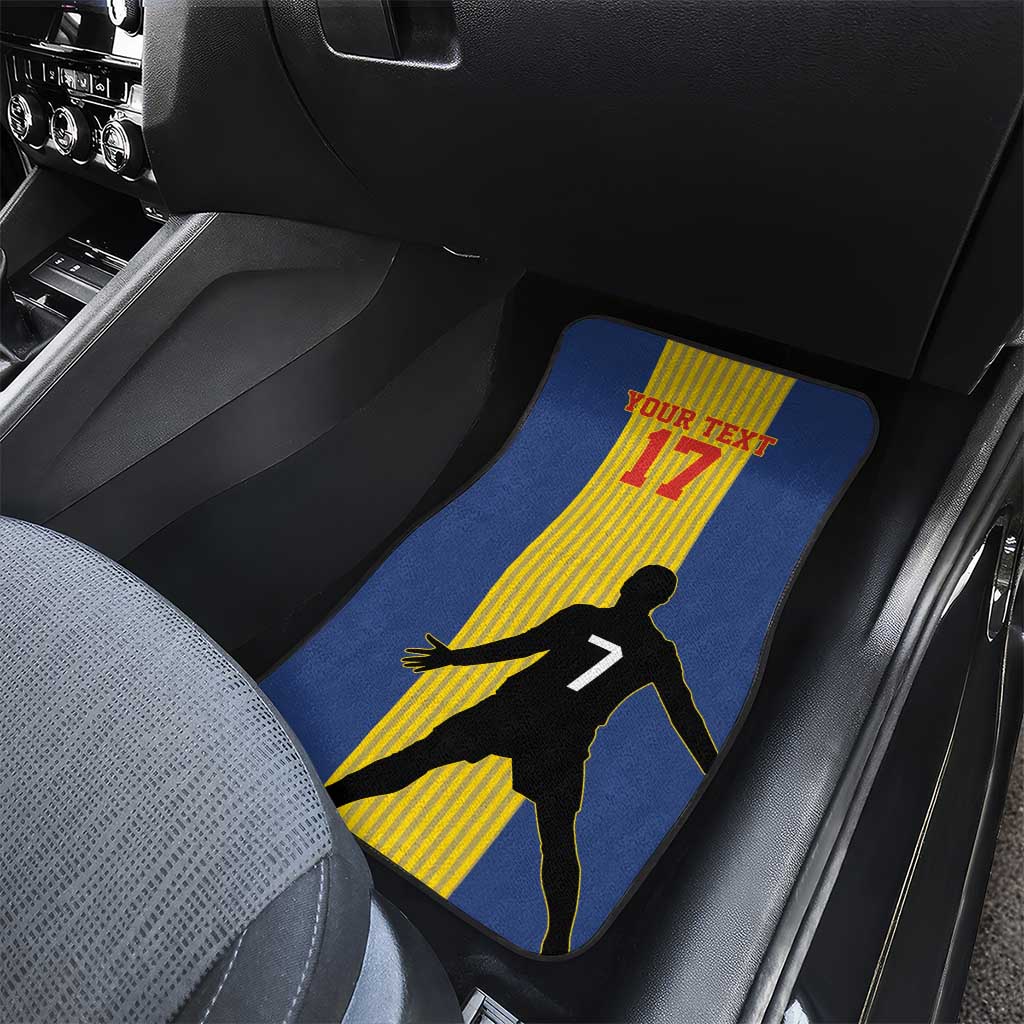 Custom Portugal Maderia Football Car Mats Sporty Style