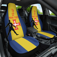 Custom Portugal Maderia Football Car Seat Cover Sporty Style