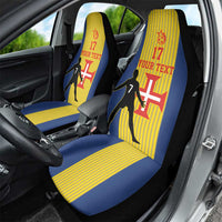 Custom Portugal Maderia Football Car Seat Cover Sporty Style