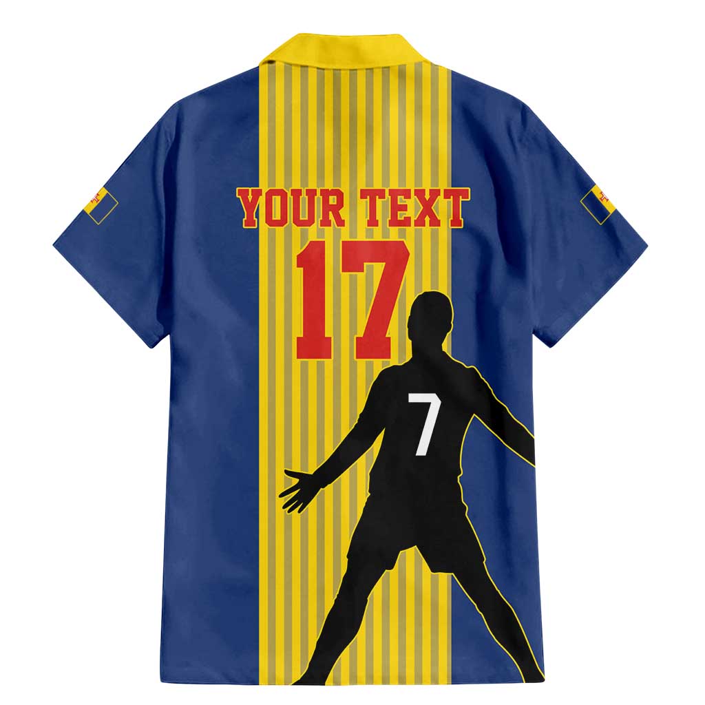 Custom Portugal Maderia Football Family Matching Mermaid Dress and Hawaiian Shirt Sporty Style