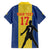 Custom Portugal Maderia Football Family Matching Off Shoulder Maxi Dress and Hawaiian Shirt Sporty Style
