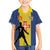 Custom Portugal Maderia Football Family Matching Off Shoulder Maxi Dress and Hawaiian Shirt Sporty Style