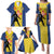 Custom Portugal Maderia Football Family Matching Puletasi and Hawaiian Shirt Sporty Style