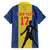 Custom Portugal Maderia Football Family Matching Short Sleeve Bodycon Dress and Hawaiian Shirt Sporty Style